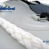 Nafukovací motorový člun Adventure M-360 [B] - světle šedý